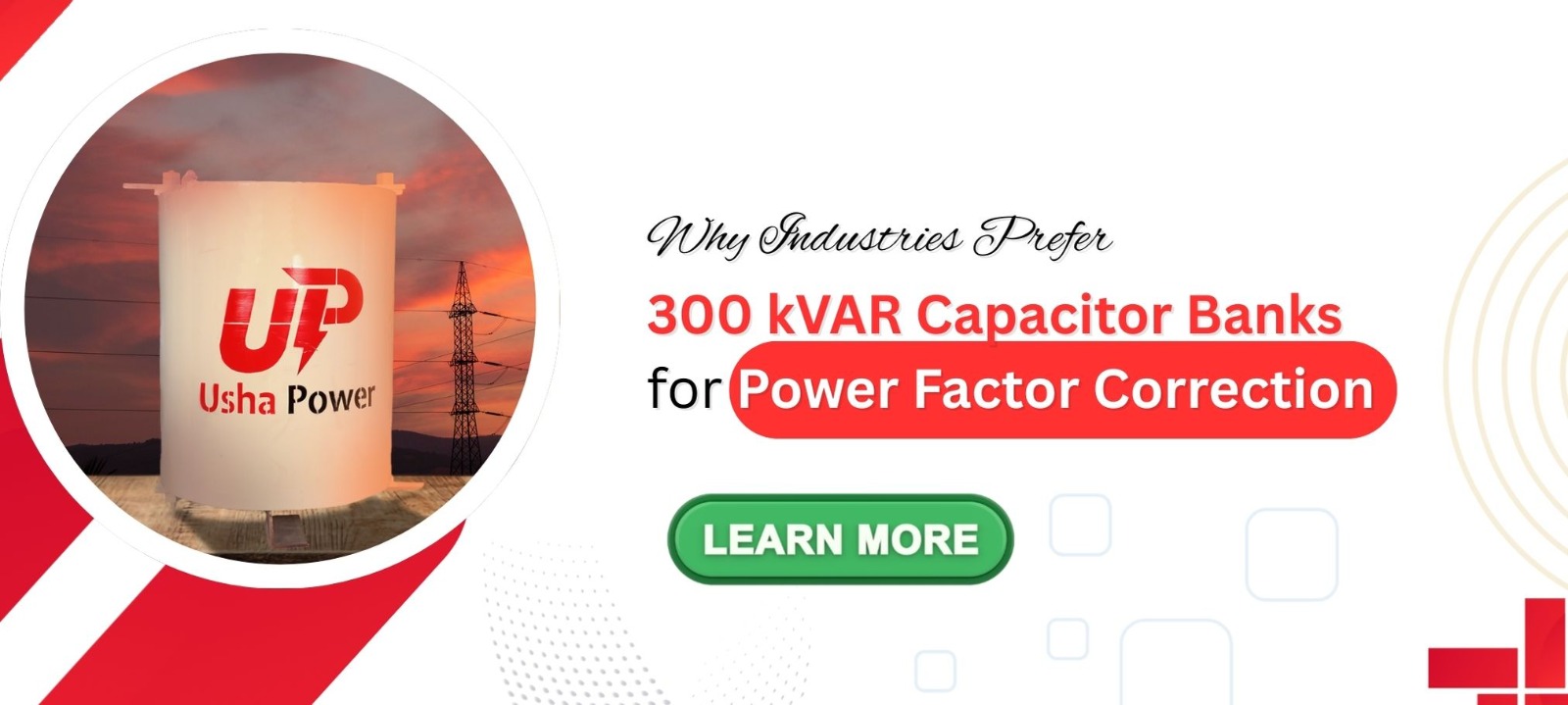 Why Industries Prefer 300 kVAR Capacitor Banks for Power Factor Correction