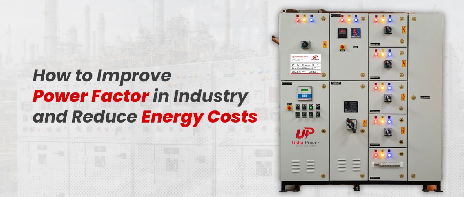 How to Improve Power Factor in Industry and Reduce Energy Costs